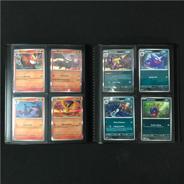 LARGE BINDER OF VARIOUS POKEMON CARDS