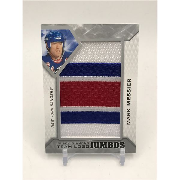 2019-20 UPPER DECK BLACK DIAMON TEAM LOGO JUMBOS MARK MESSIER