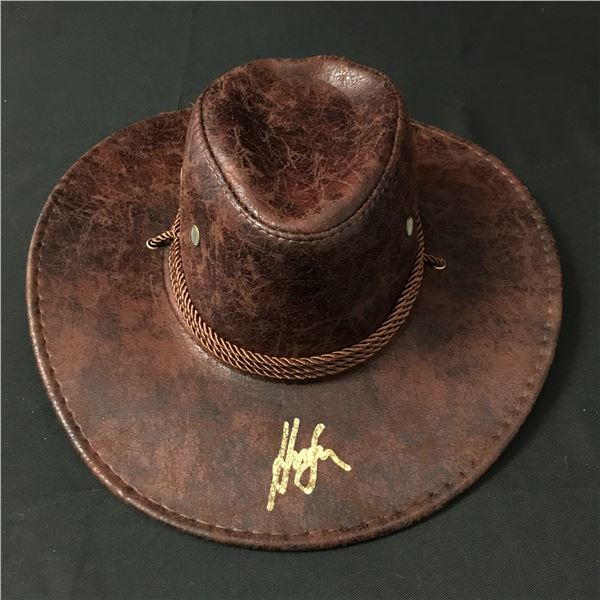 HARRISON FORD SIGNED INDIANA JONES HAT (KB COA)