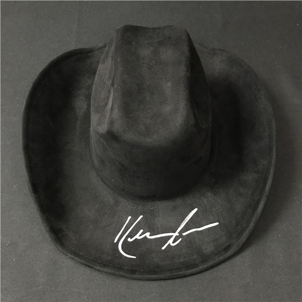 KEVIN COSTNER SIGNED YELLOWSTONE COWBOY HAT (KB COA)