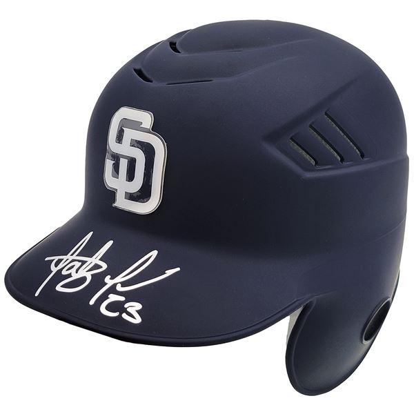 FERNANDO TATIS JR SIGNED SAN DIEGO PADRES MINI BATTING HELMET (BECKETT COA)