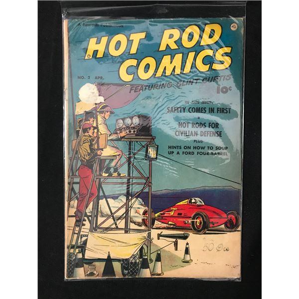 CHARLTON COMICS HOT ROD NO.2 GOLDEN AGE COMIC