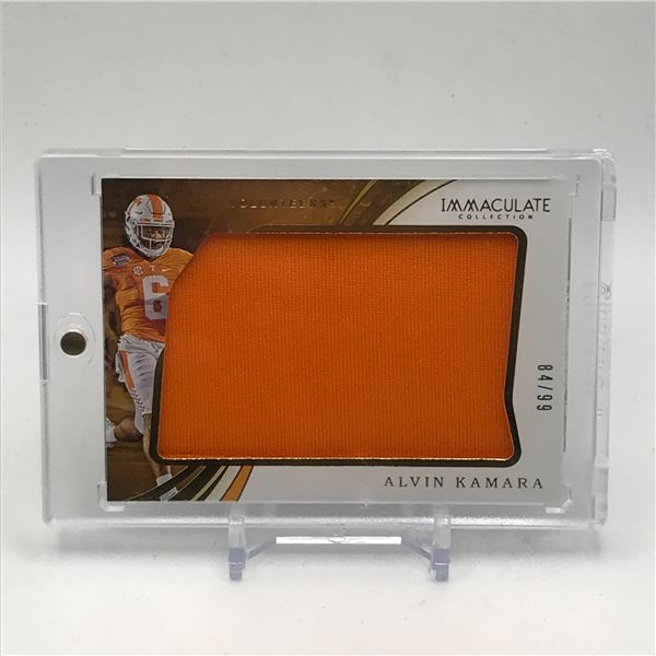2020 PANINI IMMACULATE ALVIN KAMARA ROOKIE PATCH 84/99