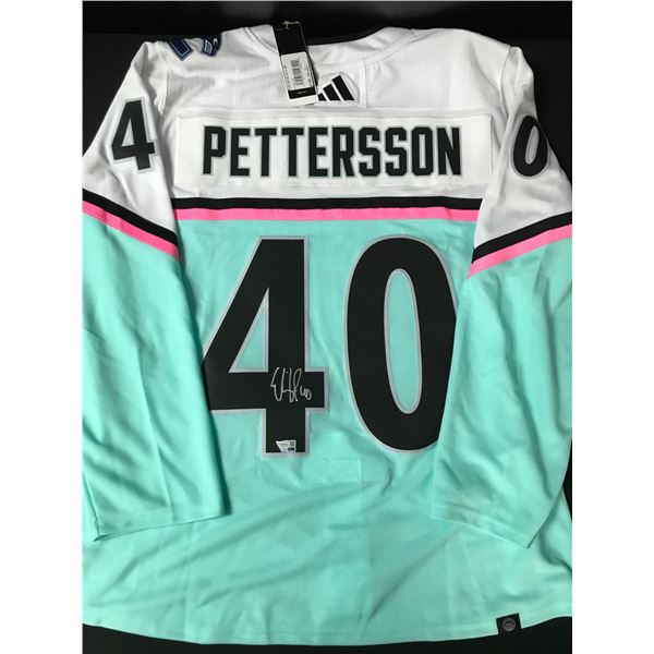 ELIAS PETTERSSON SIGNED NHL ALL STAR GAME ADIDAS PRO HOCKEY JERSEY (FANATICS COA)