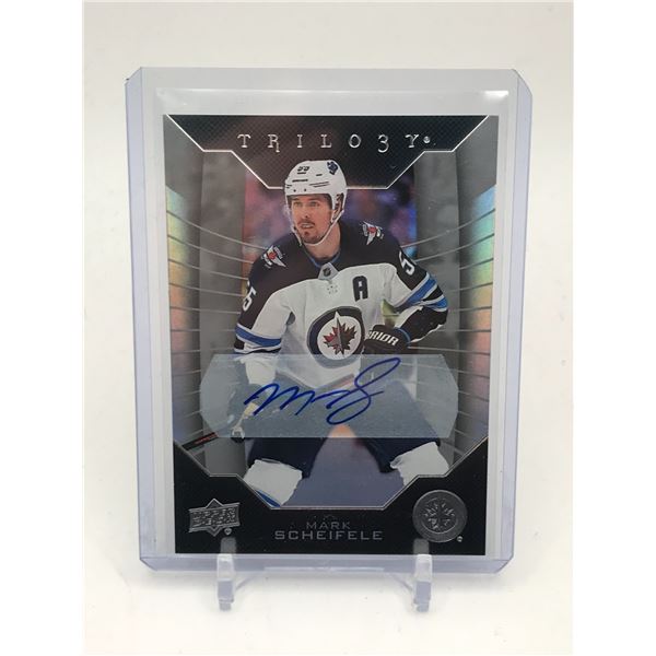 2019-20 UPPER DECK TRILOGY MARK SCHEIFELE AUTO