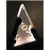 Image 3 : LORD OF THE RINGS QUAD SIGNED RING DISPLAY (WOOD,ASTIN,SERKIS,DAVIES) WWOC COA