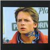 Image 1 : MICHAEL J FOX SIGNED BACK TO THE FUTURE 8 X 10 (WWOC COA)