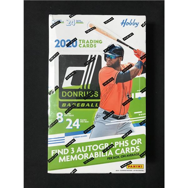 SEALED 2020 DONRUSS BASEBALL HOBBY BOX