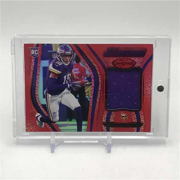 2020 PANINI CERTIFIED JUSTIN JEFFERSON ROOKIE PATCH 106/199