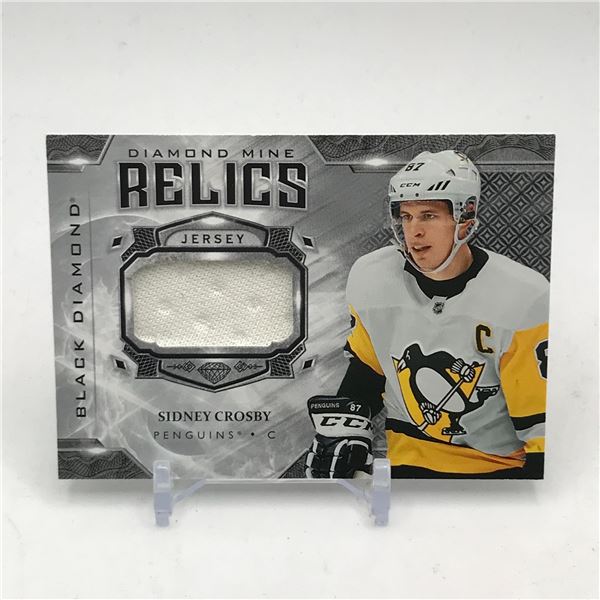 2019-20 UPPER DECK BLACK DIAMOND SIDNEY CROSBY DIAMOND MINE RELICS PATCH