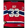 Image 1 : PATRICK ROY SIGNED MONTREAL CANADIANS CUSTOM JERSEY (ACE COA)