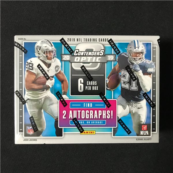SEALED 2019 PANINI OPTICS FOOTBALL HOBBY BOX