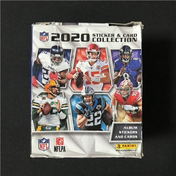 SEALED PANINI 2020 FOOTBALL STICKER BOX