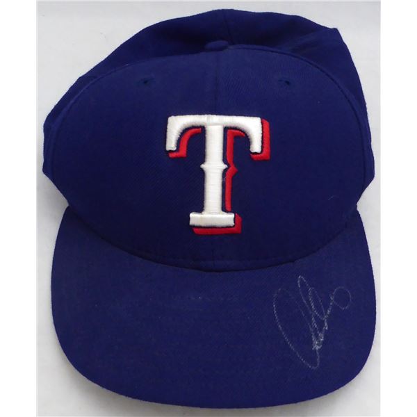 ALEX RODRIGUEZ SIGNED TEXAS RANGERS BASEBALL HAT (BECKETT COA)