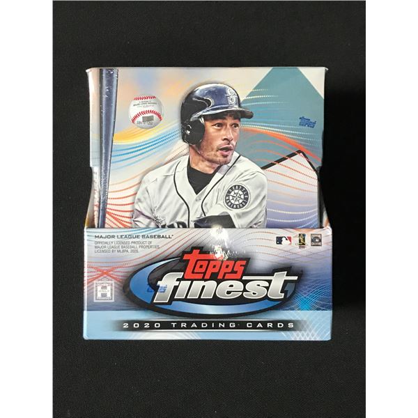 SEALED 2020 TOPPS FINEST BASEBALL HOBBY BOX