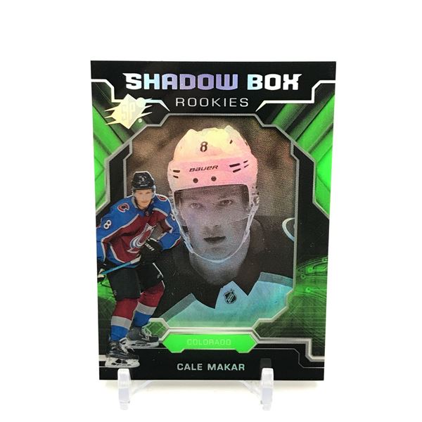 2019-20 UPPER DECK SPX CALE MAKAR SHADOW BOX ROOKIES