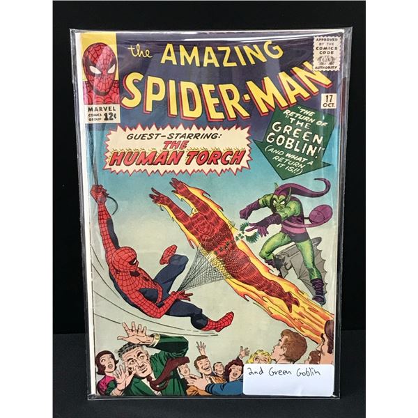 MARVEL COMICS THE AMAZING SPIDER-MAN NO.17 (2ND APPEARANCE GREEN GOBLIN)