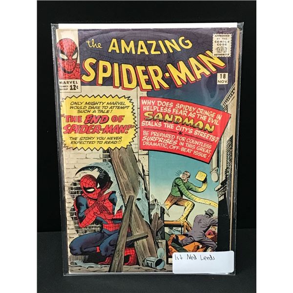 MARVEL COMICS THE AMAZING SPIDER-MAN NO.18 (1ST APPEARANCE NED LEADS)