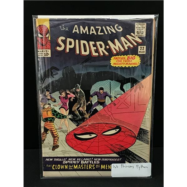 MARVEL COMICS THE AMAZING SPIDER-MAN NO.22 (1ST APPEARANCE PRINCESS PYTHON)