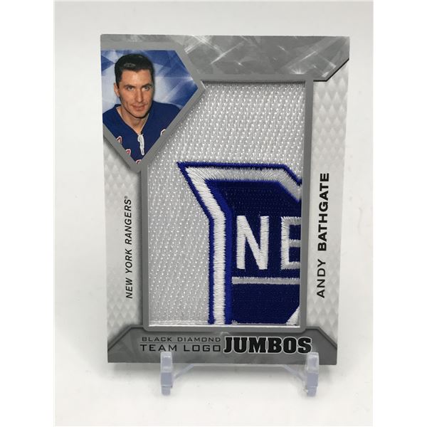 2019-20 UPPER DECK BLACK DIAMOND ANDY BATHGATE TEAM LOGO JUMBOS