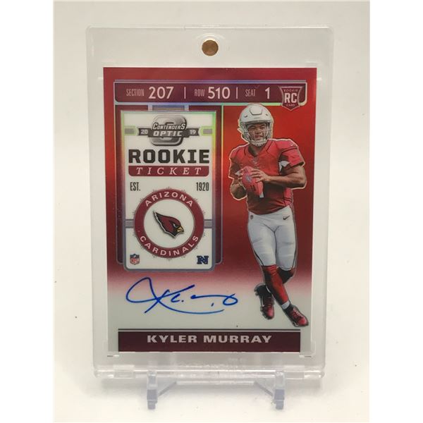 2019 PANINI OPTIC KYLER MURRAY ROOKIE AUTO 147/199