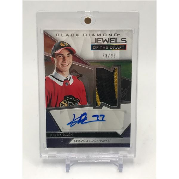 2019-20 UPPER DECK BLACK DIAMOND KIRBY DACH JEWELS OF THE DRAFT RPA 88/99