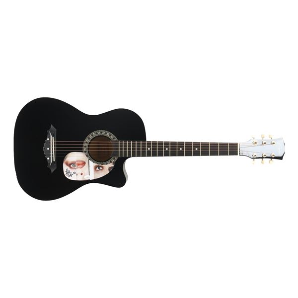 LADY GAGA SIGNED ACOUSTIC GUITAR (JSA COA)