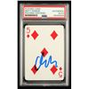 Image 1 : MATT DAMON SIGNED PLAYING CARD (ROUNDERS) PSA COA