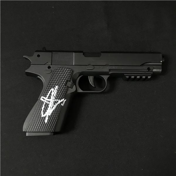 JOHN CENA SIGNED FAST AND FURIOUS PROP GUN (WWOC COA)