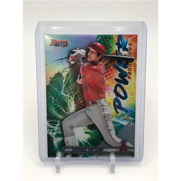 2019 TOPPS BOWMANS BEST SHOHEI OHTANI PRODUCERS TRADING CARD