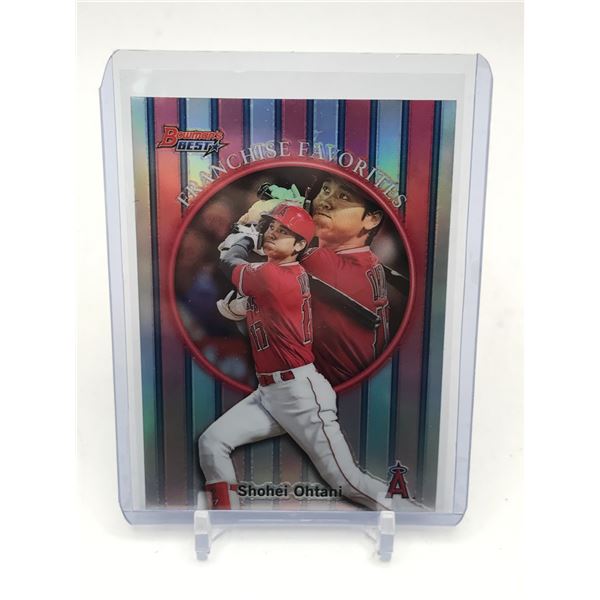 2019 BOWMANS BEST SHOHEI OHTANI INERT TRADING CARD