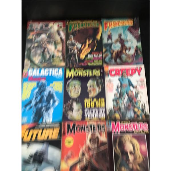 VINTAGE FAMOUS MONSTERS COMICS BOOK LOT