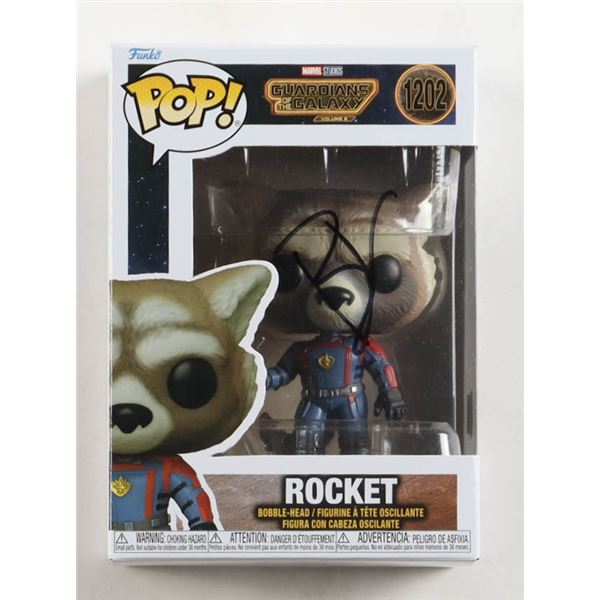 BRADLEY COOPER SIGNED ROCKET GOTG FUNKO POP - BECKETT COA