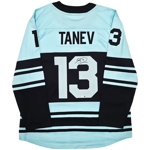 CHRISTOPHER TANEV SIGNED SEATTLE KRAKENS HOCKEY JERSEY - FANATICS COA