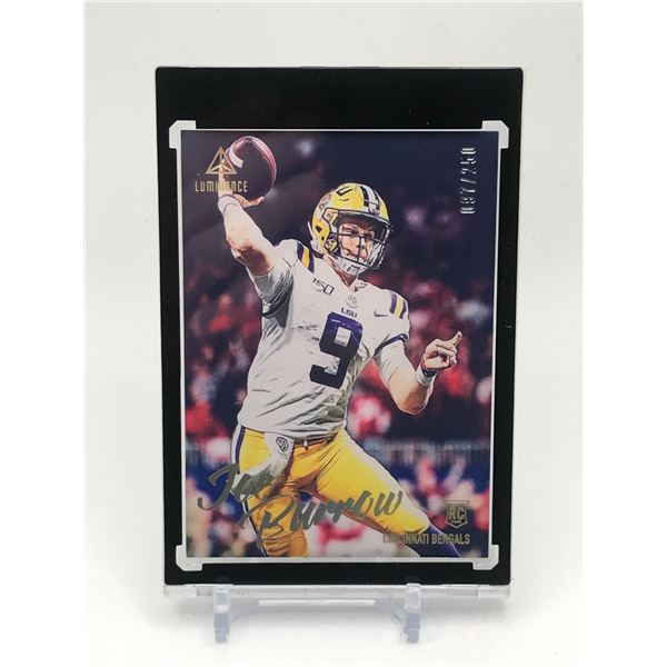 2020 PANINI ILLUMINANCE JOE BURROW ROOKIE CARD 97/250