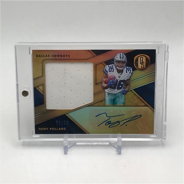 2019 PANINI GOLD STANDARD TONY POLLARD ROOKIE PATCH AUTO 79/99