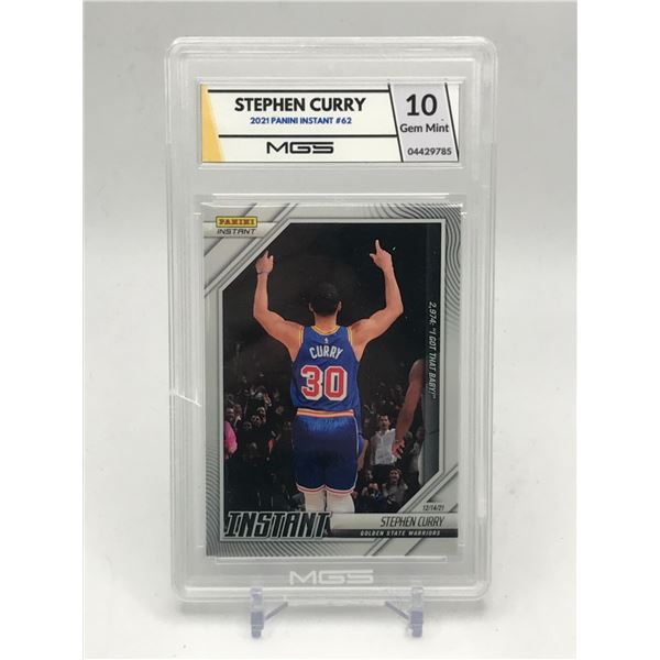 2021 PANINI INSTANT STEPHEN CURRY MGS 10