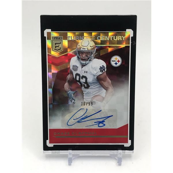 2020 PANINI ELITE CHASE CLAYPOOL ROOKIE AUTO 36/99