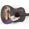 Image 1 : TAYLOR SWIFT SIGNED ACOUSTIC GUITAR - JSA COA