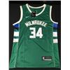 Image 3 : GIANNIS ANTETOKOUNMPO SIGNED MILWAUKEE BUCKS CUSTOM JERSEY - ACE COA