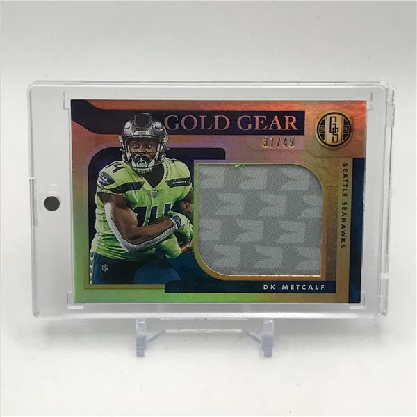 2020 PANINI GOLD STANDARD GOLD GEAR D.K METCALF 37/49