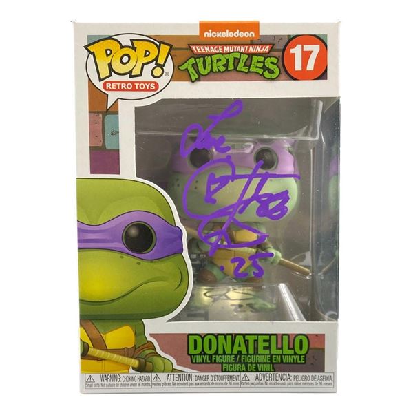 COREY FELDMAN SIGNED TEENAGE MUTANT NINJA TURTLES DONATELLO FUNKO POP - BECKETT COA