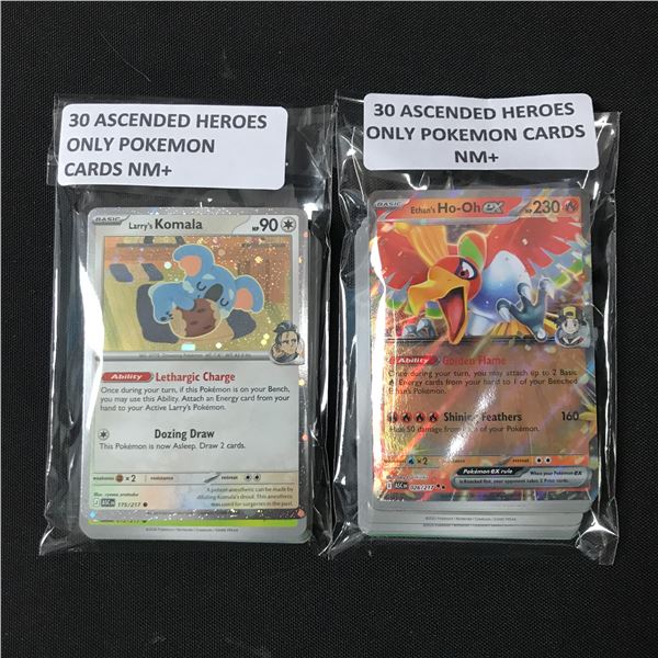 POKEMON ASCENDED HEROES TRADING CARDS