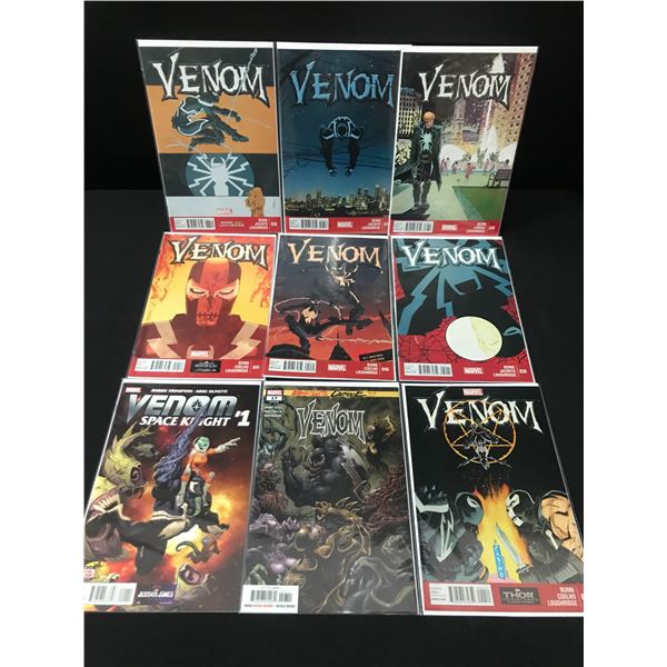 LOT OF 9 HIGH GRADE MODERN  VENOM COMICS