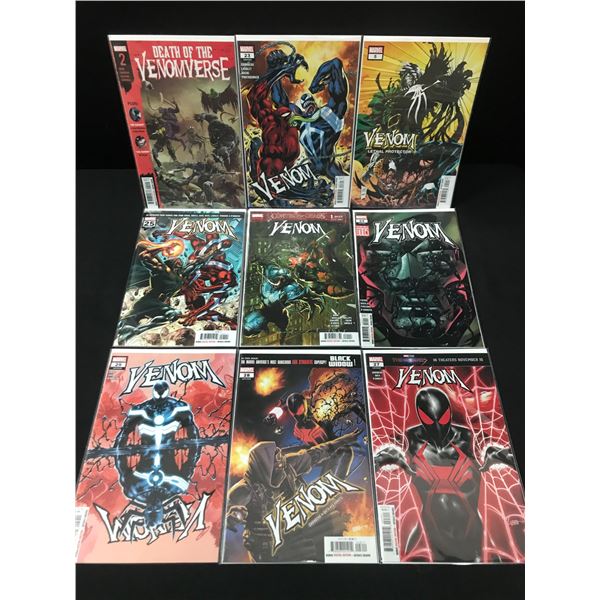LOT OF 9 HIGH GRADE MODERN  VENOM COMICS