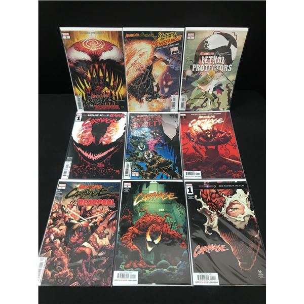 LOT OF 9 HIGH GRADE MODERN SPIDER-MAN COMICS