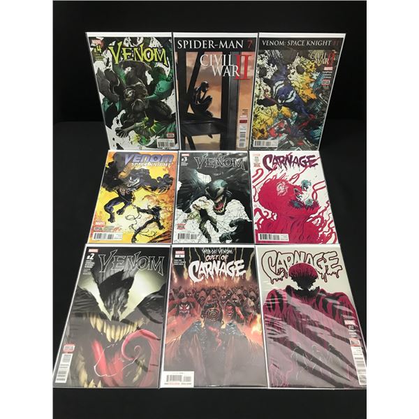 LOT OF 9 HIGH GRADE MODERN SPIDER-MAN COMICS