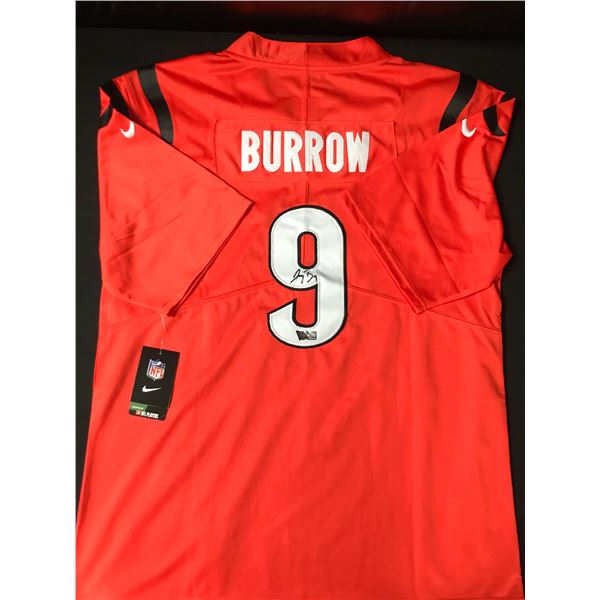 JOE BURROW SIGNED CINCINATTI BENGALS CUSTOM JERSEY - ACE COA