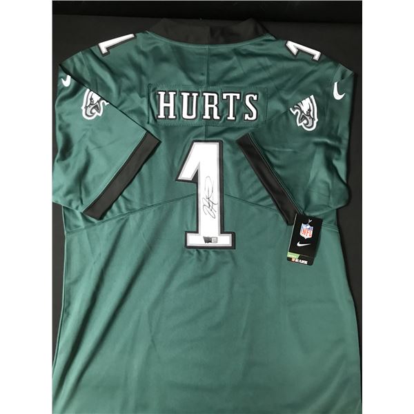 JALEN HURTS SIGNED PHILADELPHIA EAGLES CUSTOM JERSEY - ACE COA