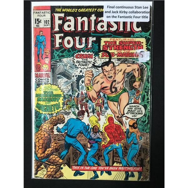 FANTASTIC FOUR #102 - MARVEL COMICS
